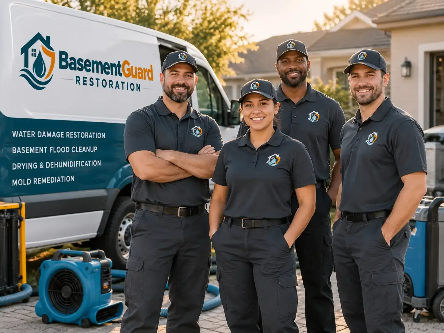 Basement Water Damage Restoration company in Rosebush, MI